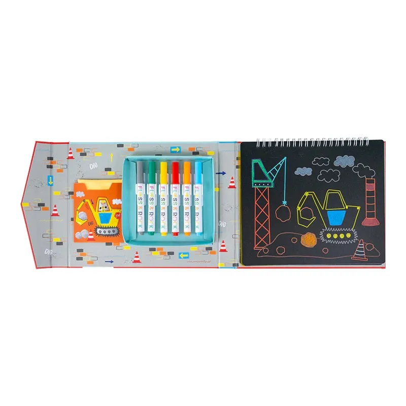 Floss & Rock Chalk Board Sketchbook - Construction