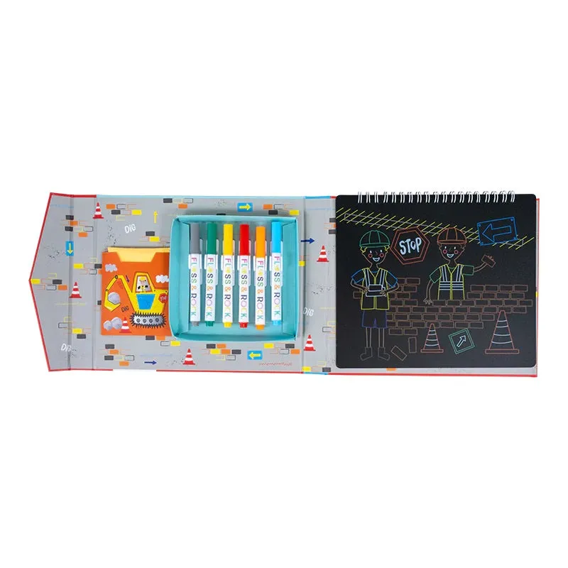 Floss & Rock Chalk Board Sketchbook - Construction