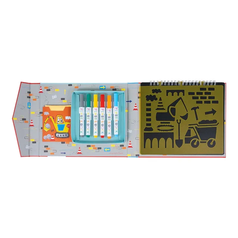 Floss & Rock Chalk Board Sketchbook - Construction