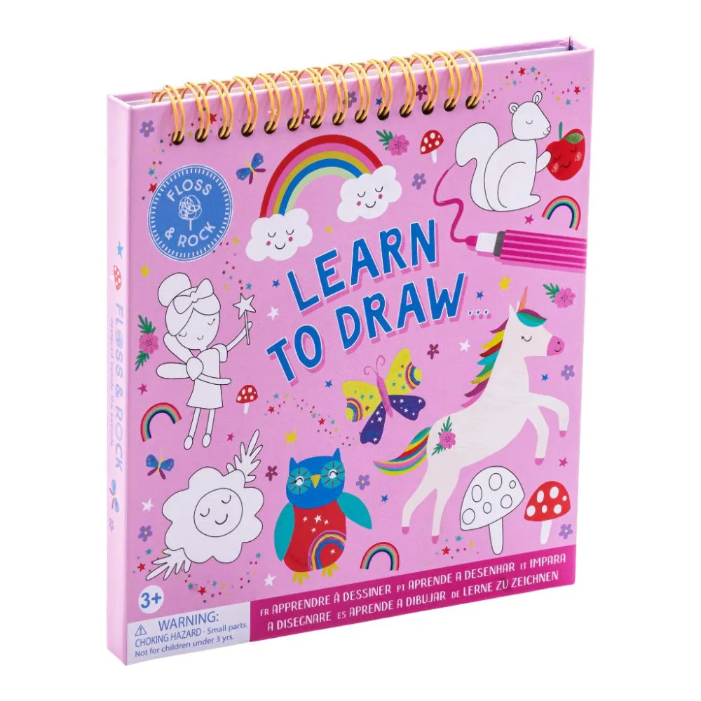 Floss & Rock Learn To Draw Rainbow Fairy