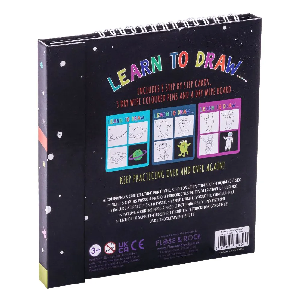 Floss & Rock Learn To Draw Space