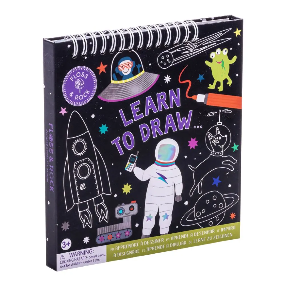 Floss & Rock Learn To Draw Space