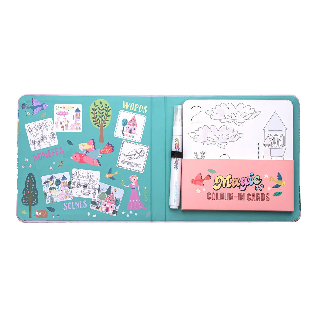 Floss & Rock Magic Colour Changing Water Cards - Fairy Tale