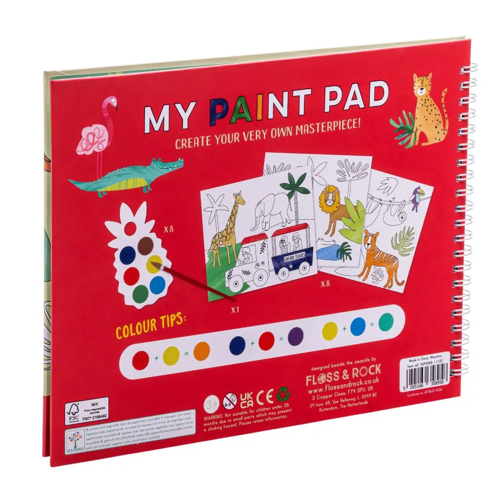 Floss & Rock Painting Pad Jungle