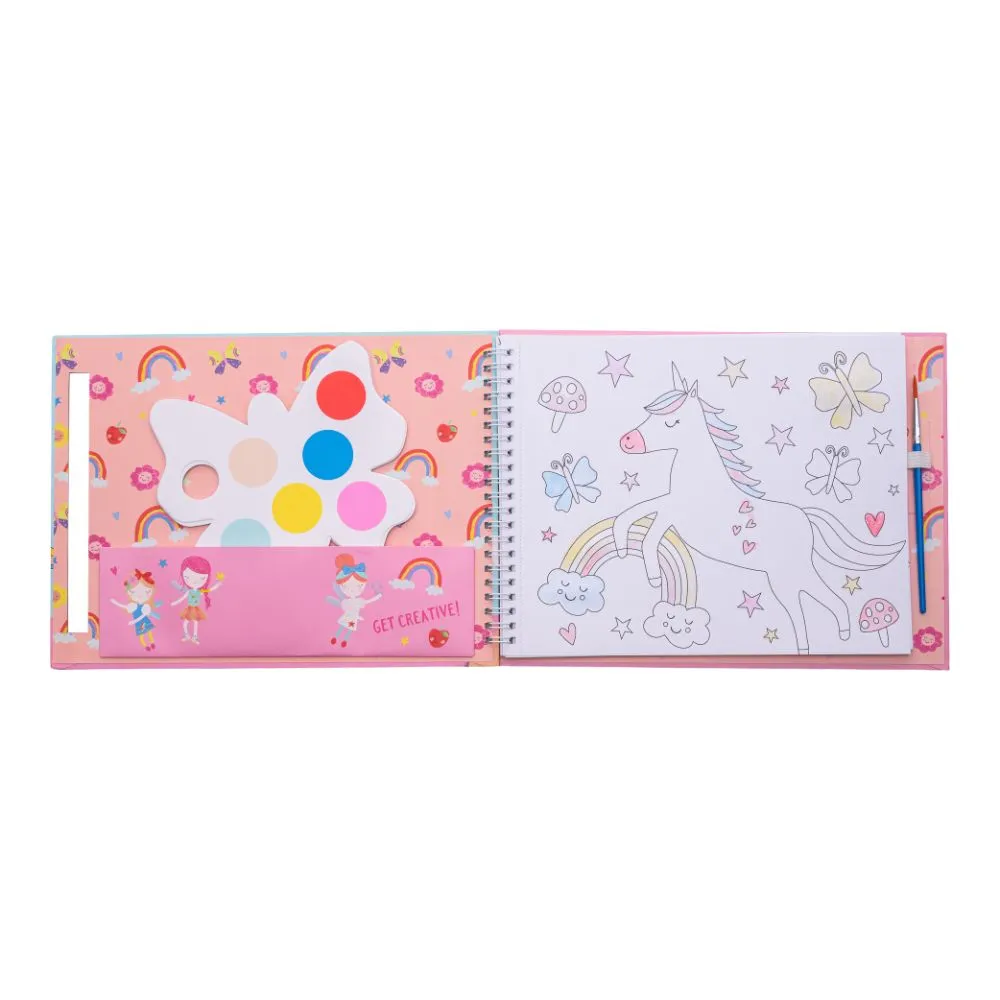 Floss & Rock Painting Pad Rainbow Fairy