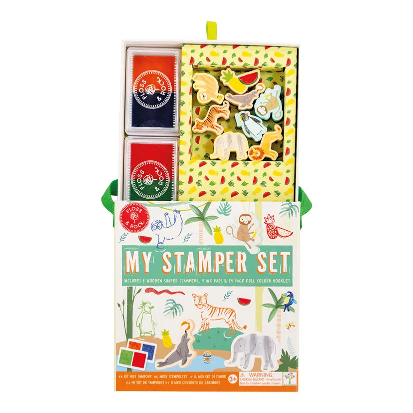 Floss & Rock Stamper Set Jungle