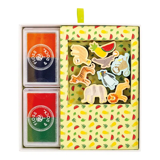 Floss & Rock Stamper Set Jungle
