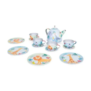 Floss & Rock Tea Set 14pc Jungle