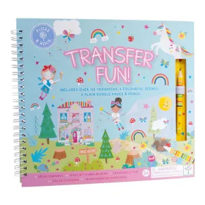 Floss & Rock Transfer Fun - Rainbow Fairy