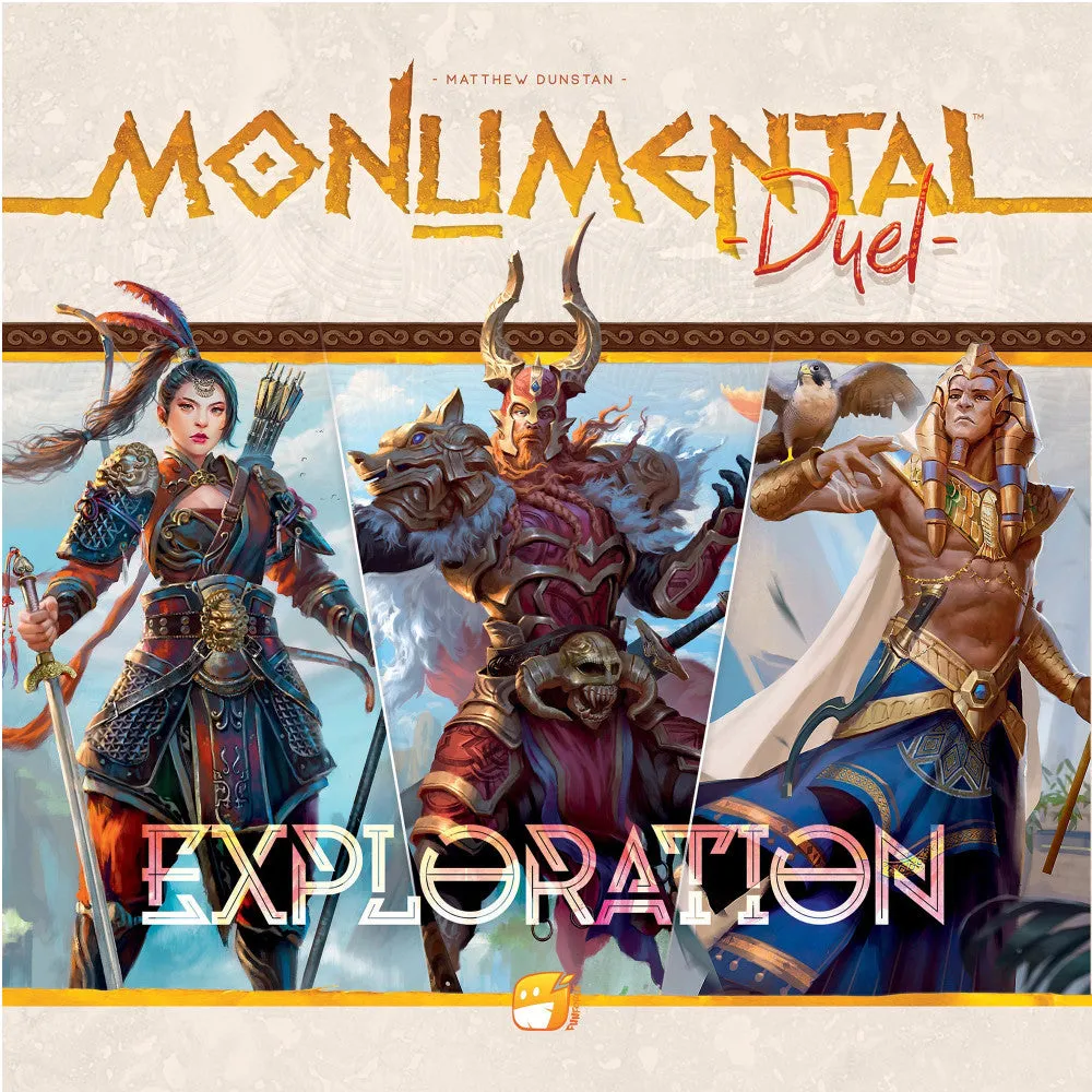 Funforge Monumental Duel: Master the Civilization Deck-Building Challenge