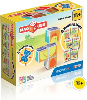 Geomag 132 MagiCube Animal Friends 7 Wise - Kids Toys