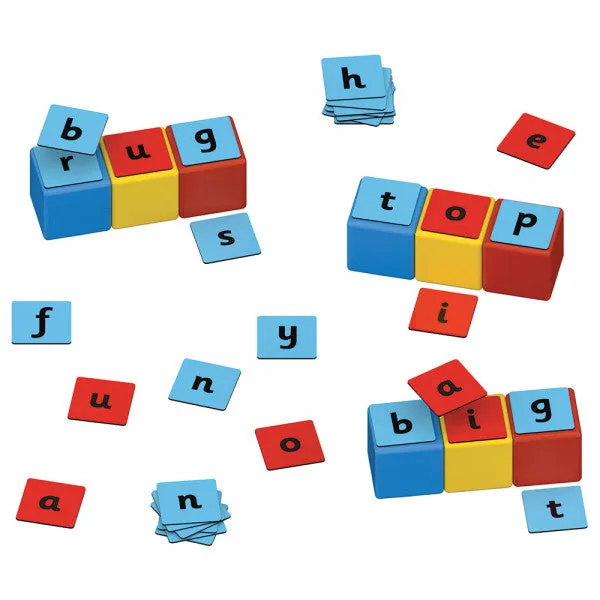 Geomag 258 Magicube Word Building EU Recycled Clips 55 pcs Wise - Kids Toys