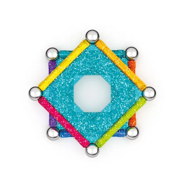 Geomag 534 Glitter Panels Recycled 22 pcs Wise - Kids Toys