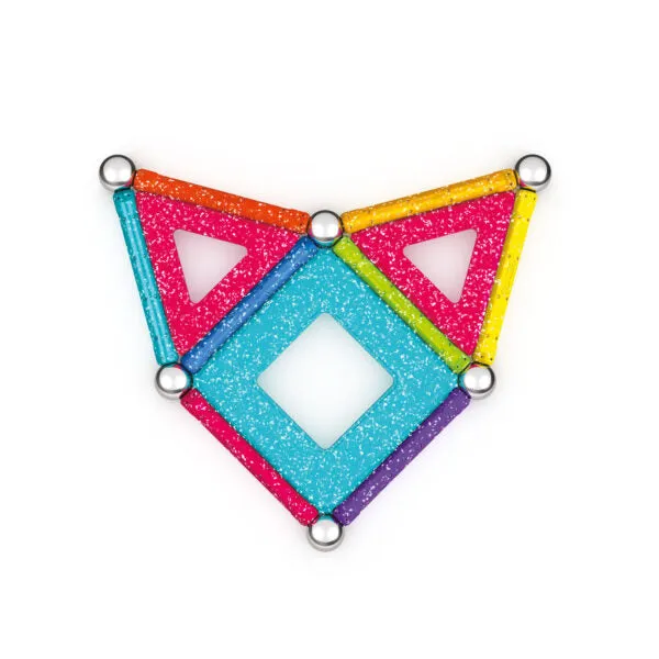 Geomag 534 Glitter Panels Recycled 22 pcs Wise - Kids Toys