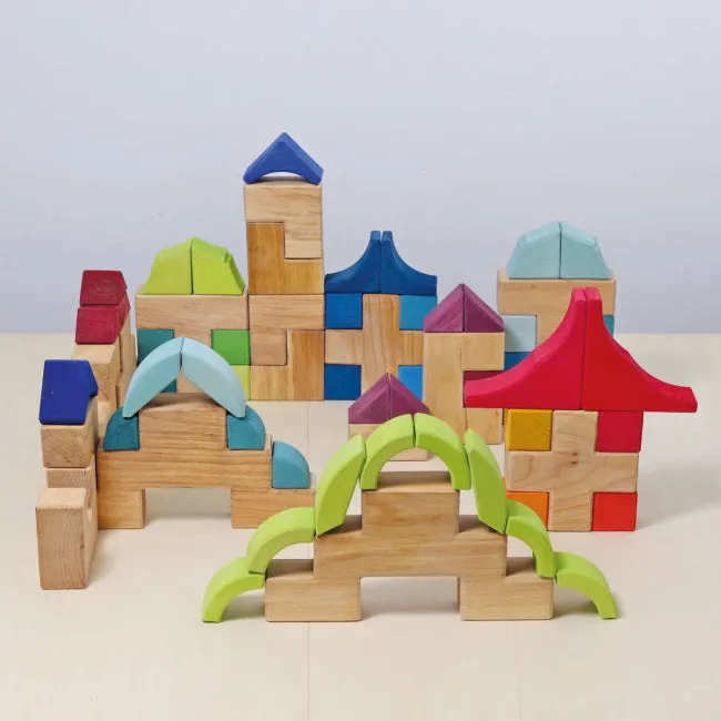 Grimm's | Arcs in Squares Building Set
