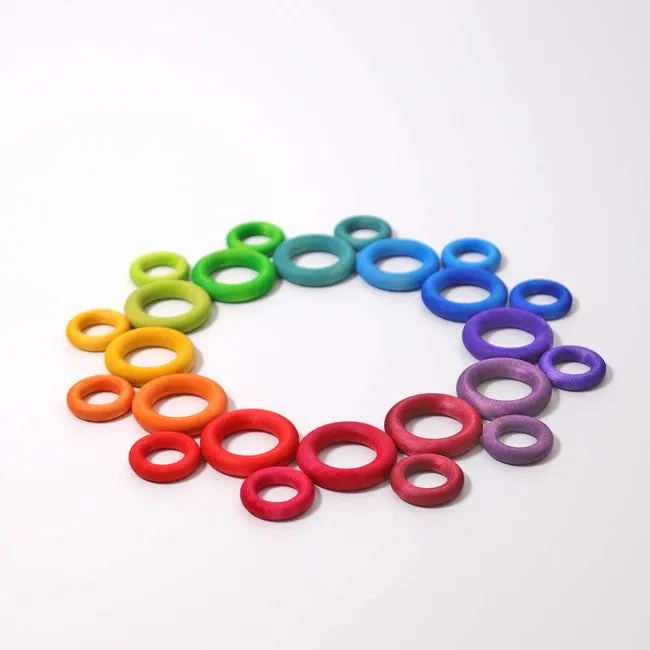 Grimm's | Building Rings Rainbow