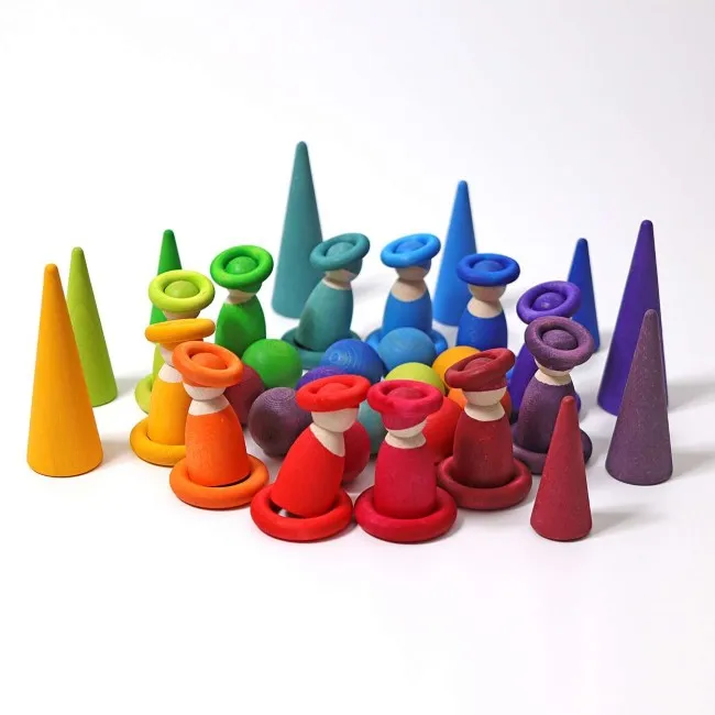 Grimm's | Building Rings Rainbow
