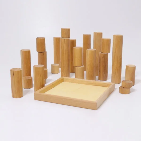 Grimm's | Building Rollers Large Natural