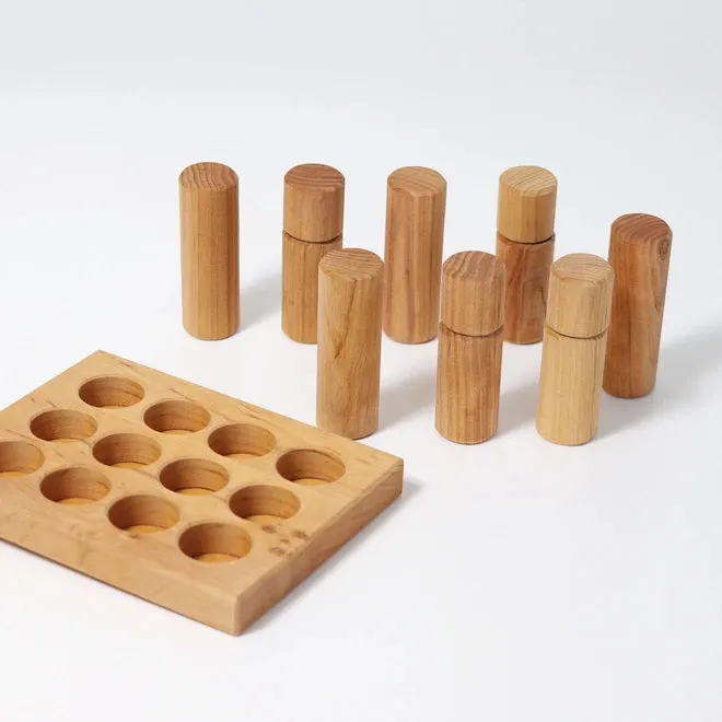 Grimm's | Building Rollers Small Natural