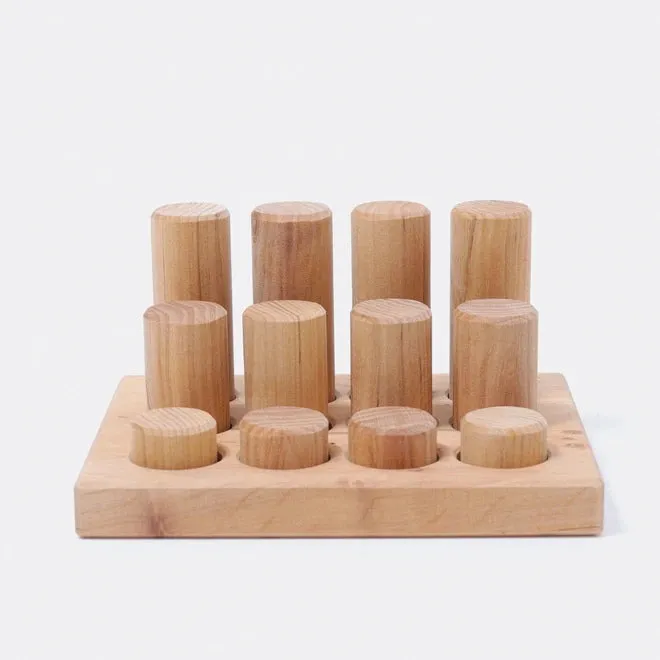 Grimm's | Building Rollers Small Natural