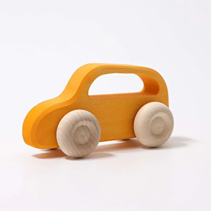Grimm's | Coloured Wooden Cars | Slimline 5 Pieces