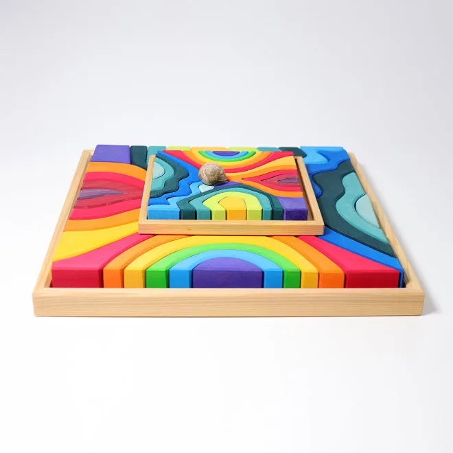 Grimm's | Four Elements Puzzle Small | Building Set