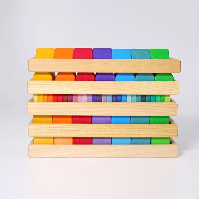 Grimm's | Shapes & Colours Building Set
