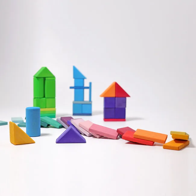 Grimm's | Shapes & Colours Building Set