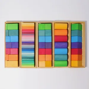 Grimm's | Shapes & Colours Building Set