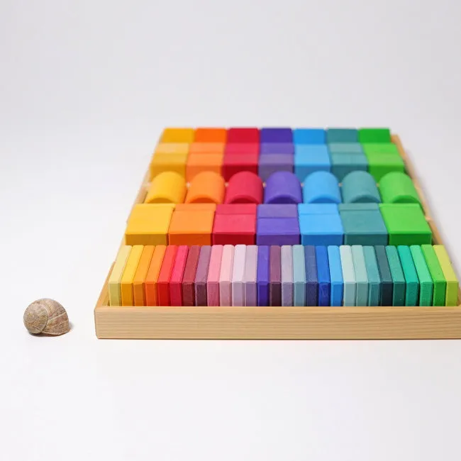 Grimm's | Shapes & Colours Building Set