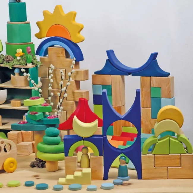 Grimm's | Stairway Building Set