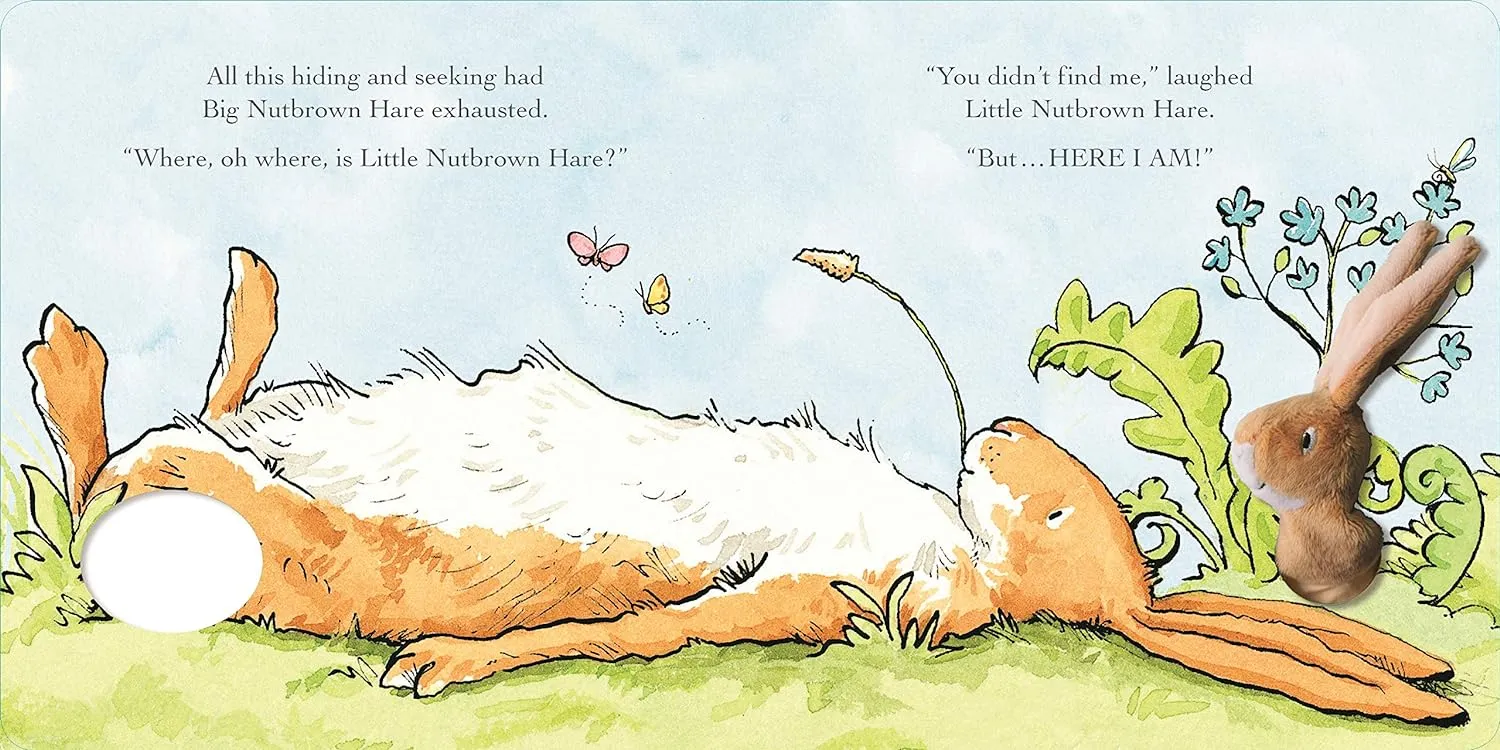 Guess How Much I Love You: Here I Am A Finger Puppet Book