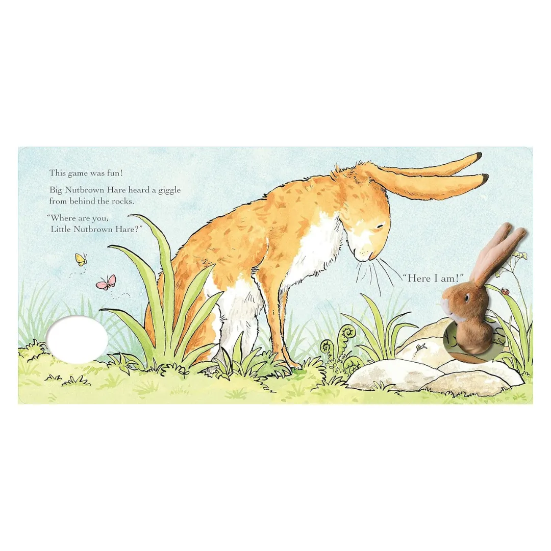 Guess How Much I Love You: Here I Am A Finger Puppet Book