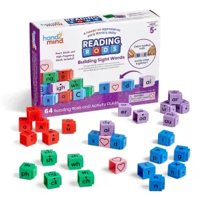 Hand2Mind Reading Rods Building Sight Words