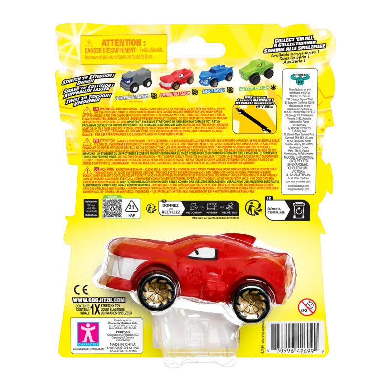 Heroes Of Goo Jit Zu Goo Mobiles - Burnout Blazagon