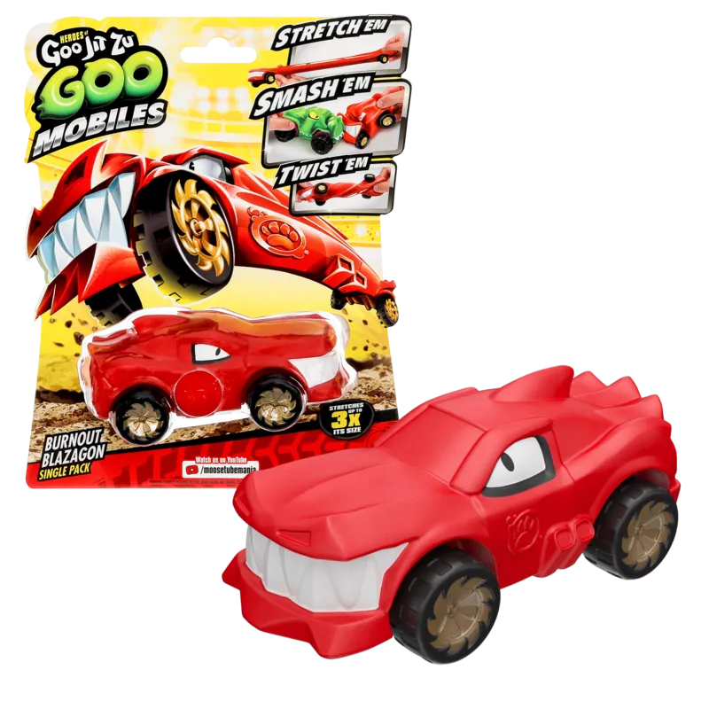 Heroes Of Goo Jit Zu Goo Mobiles - Burnout Blazagon
