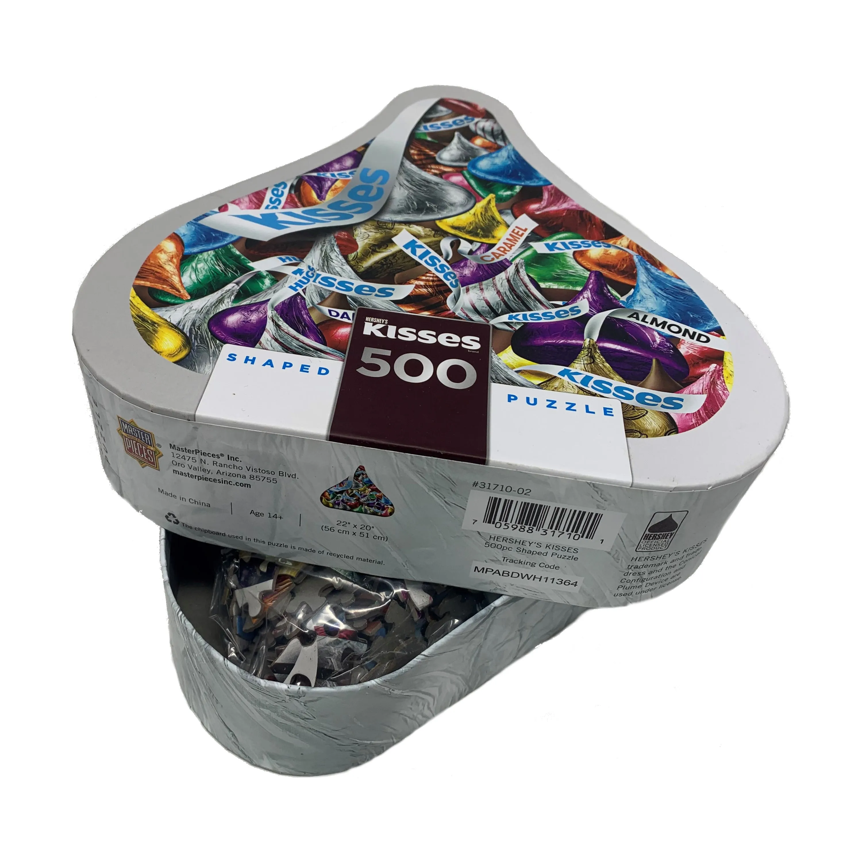 Hershey's Kisses Shaped Jigsaw Puzzle - 500 pc