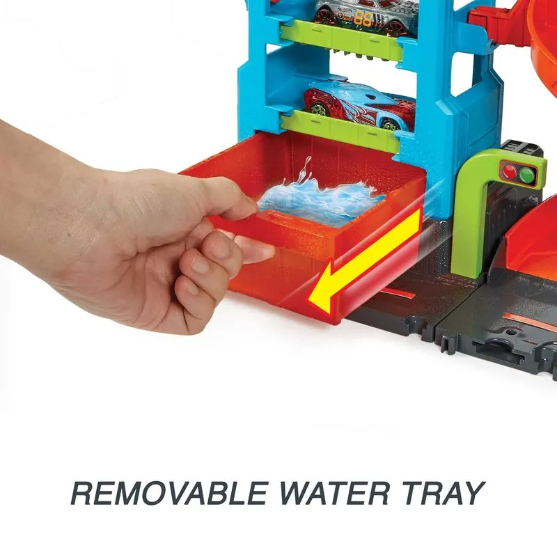 Hot Wheels City MEGA Tower Car Wash Playset