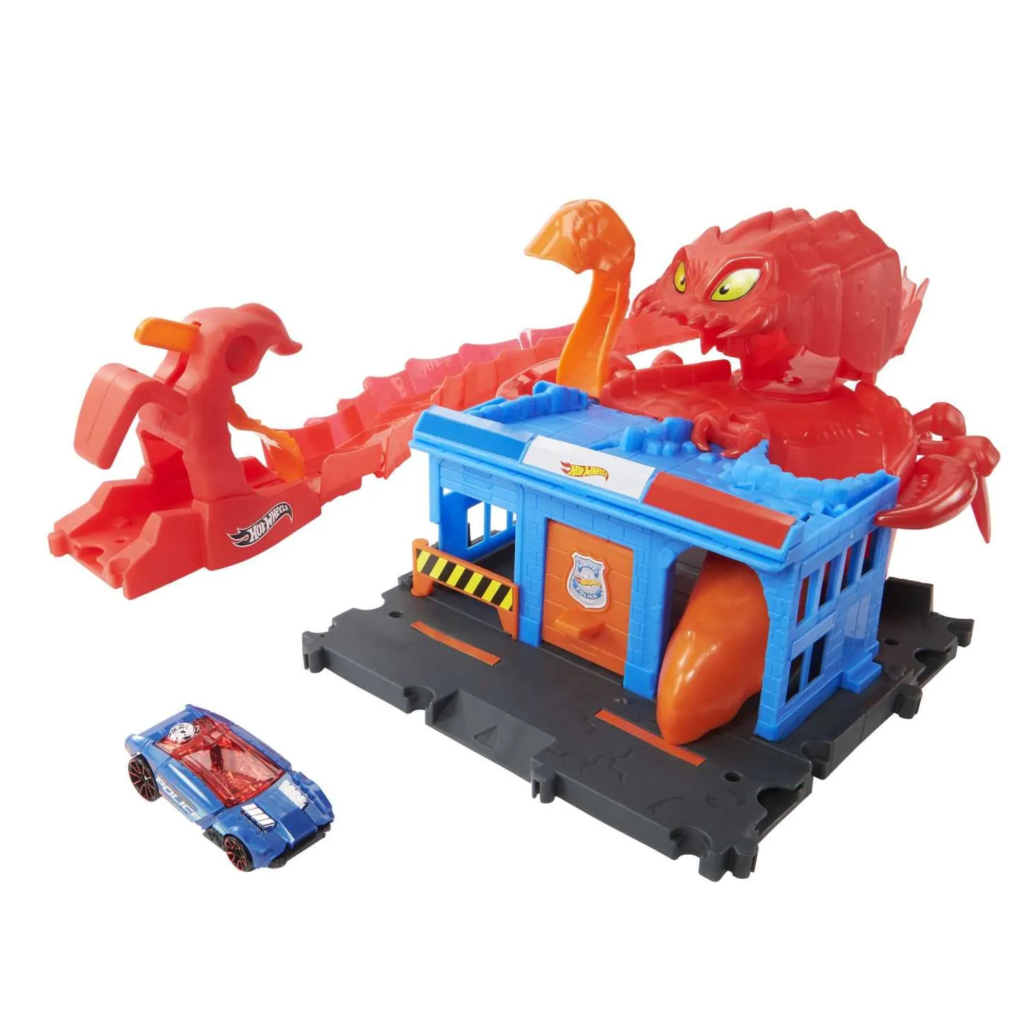 Hot Wheels City Scorpion Flex Attack Playset