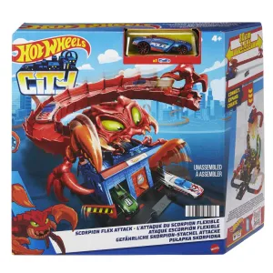 Hot Wheels City Scorpion Flex Attack Playset