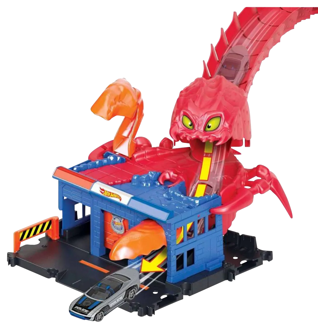 Hot Wheels City Scorpion Flex Attack Playset