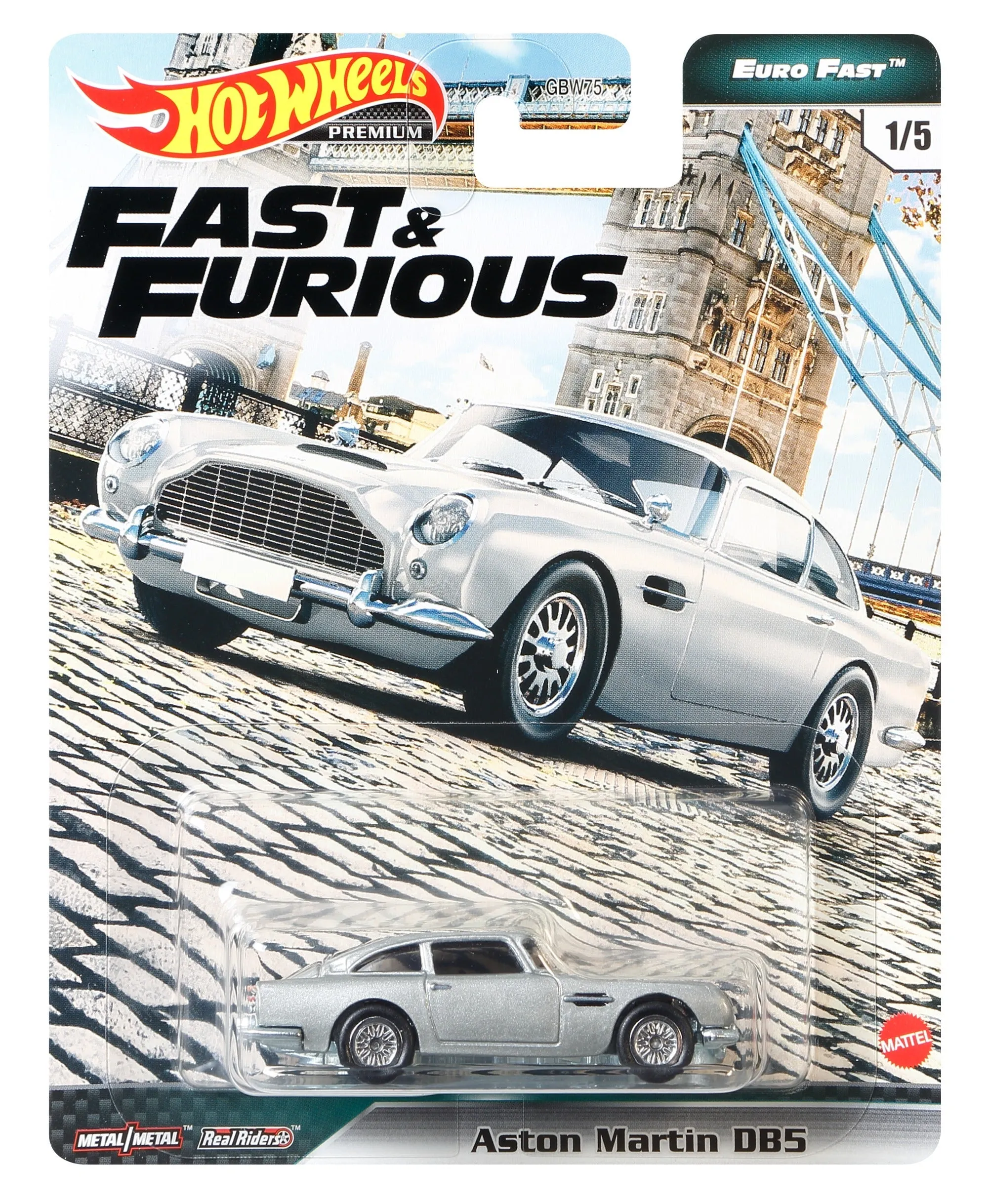 Hot Wheels Fast & Furious Euro Fast 1/5 Aston Martin Db5