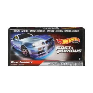 Hot Wheels Fast & Furious Fast Imports Limited Edition 5-Car Premium Set