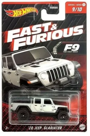 Hot Wheels Fast & Furious Themed Vehicle 9/10 '20 Jeep Gladiator