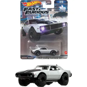 Hot Wheels Fast & Furious Vehicle 2/5 1967 Chevy Camaro Offroad