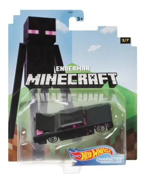 Hot Wheels Gaming Character Car Minecraft 2/7 Enderman