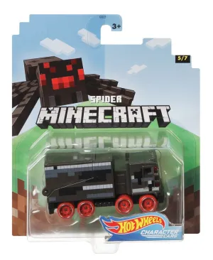 Hot Wheels Gaming Character Car Minecraft 5/7 Spider