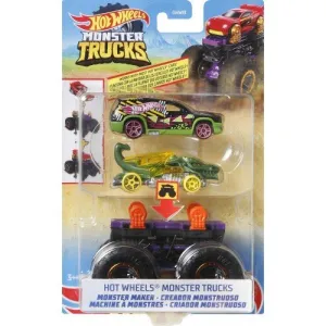 Hot Wheels Monster Trucks Monster Maker Black & Purple