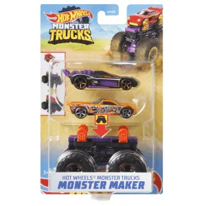 Hot Wheels Monster Trucks Monster Maker Black