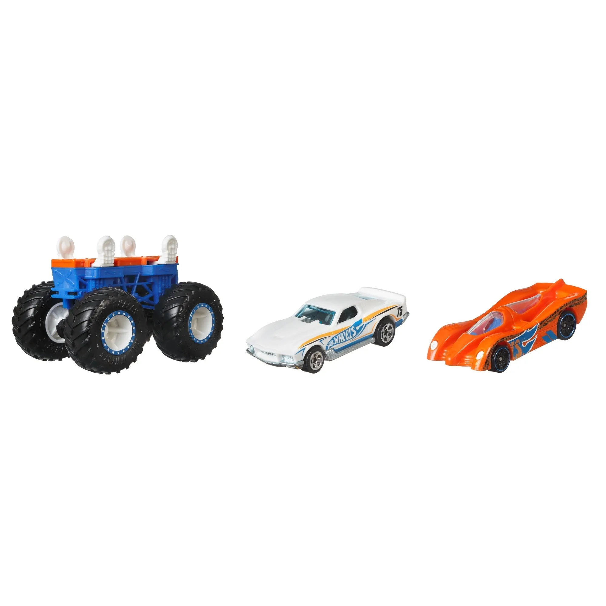 Hot Wheels Monster Trucks Monster Maker Blue & Red